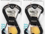 Nite-Ize S-Biner Ahhh carabiner/bottle opener STAINLESS STEEL
